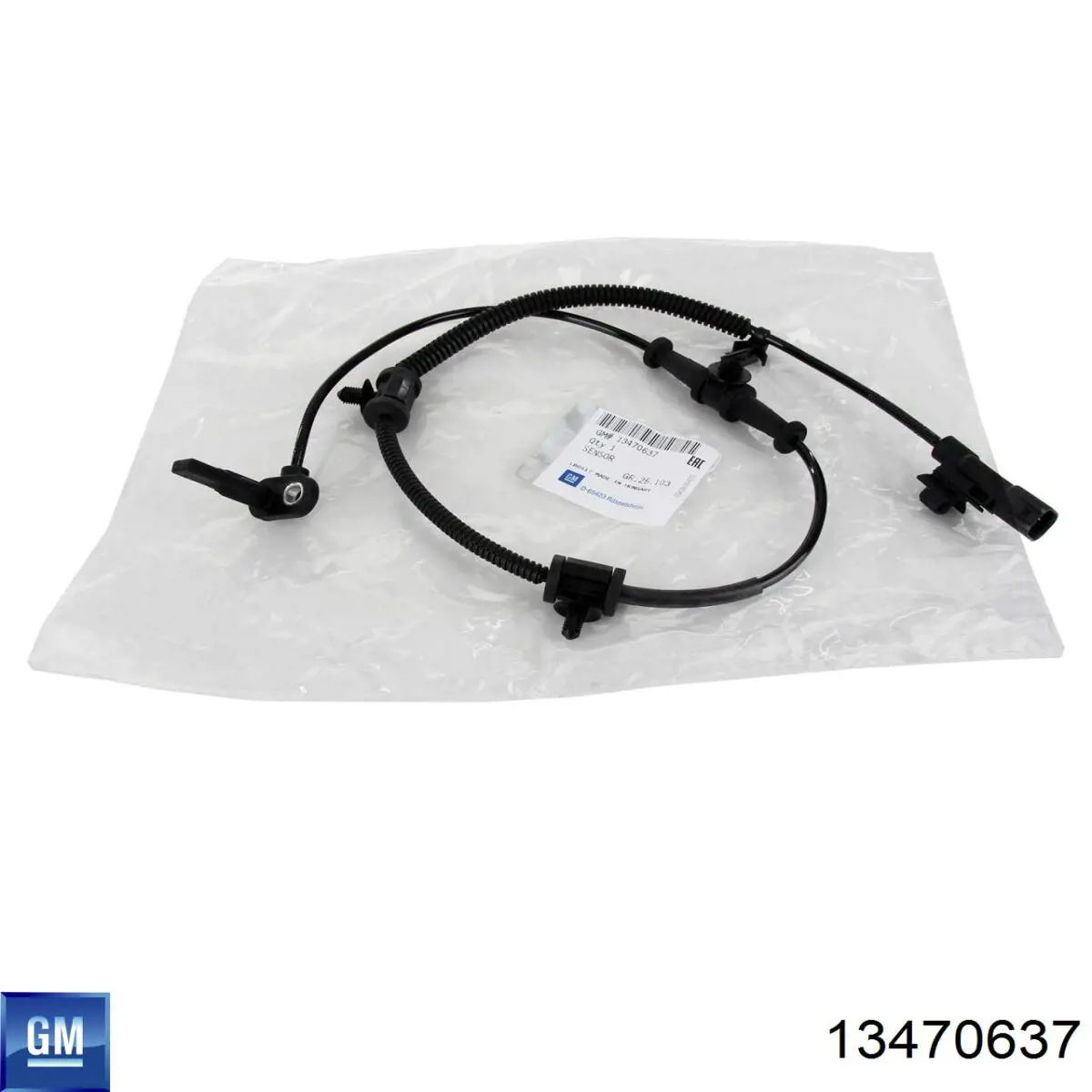 Датчик ABS передній General Motors 13470637 ціна, від 15.47 USD