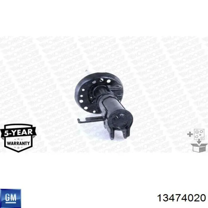 Стійка передня права General Motors 13474020