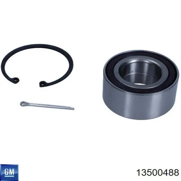 Комплект підшипник маточини передньої General Motors 13500488 ціна, від 24.61 USD