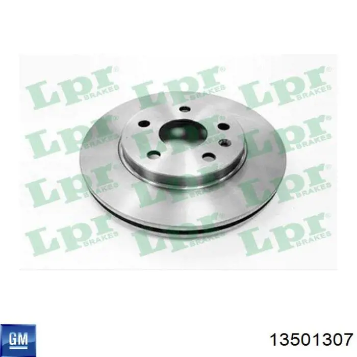 Гальмівні диски передні 13501307 General Motors