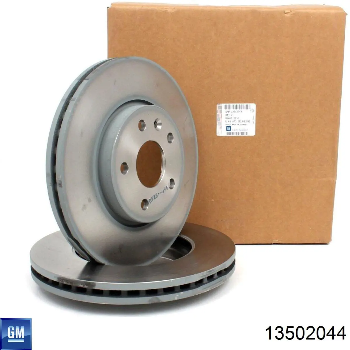 Диск переднього гальма General Motors 13502044 ціна, від 44.15 USD