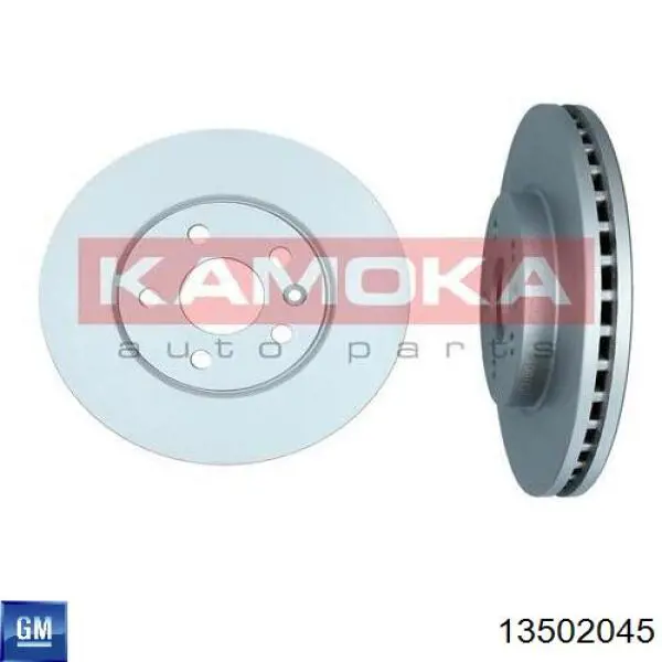 Диск переднього гальма General Motors 13502045 ціна, від 40.64 USD