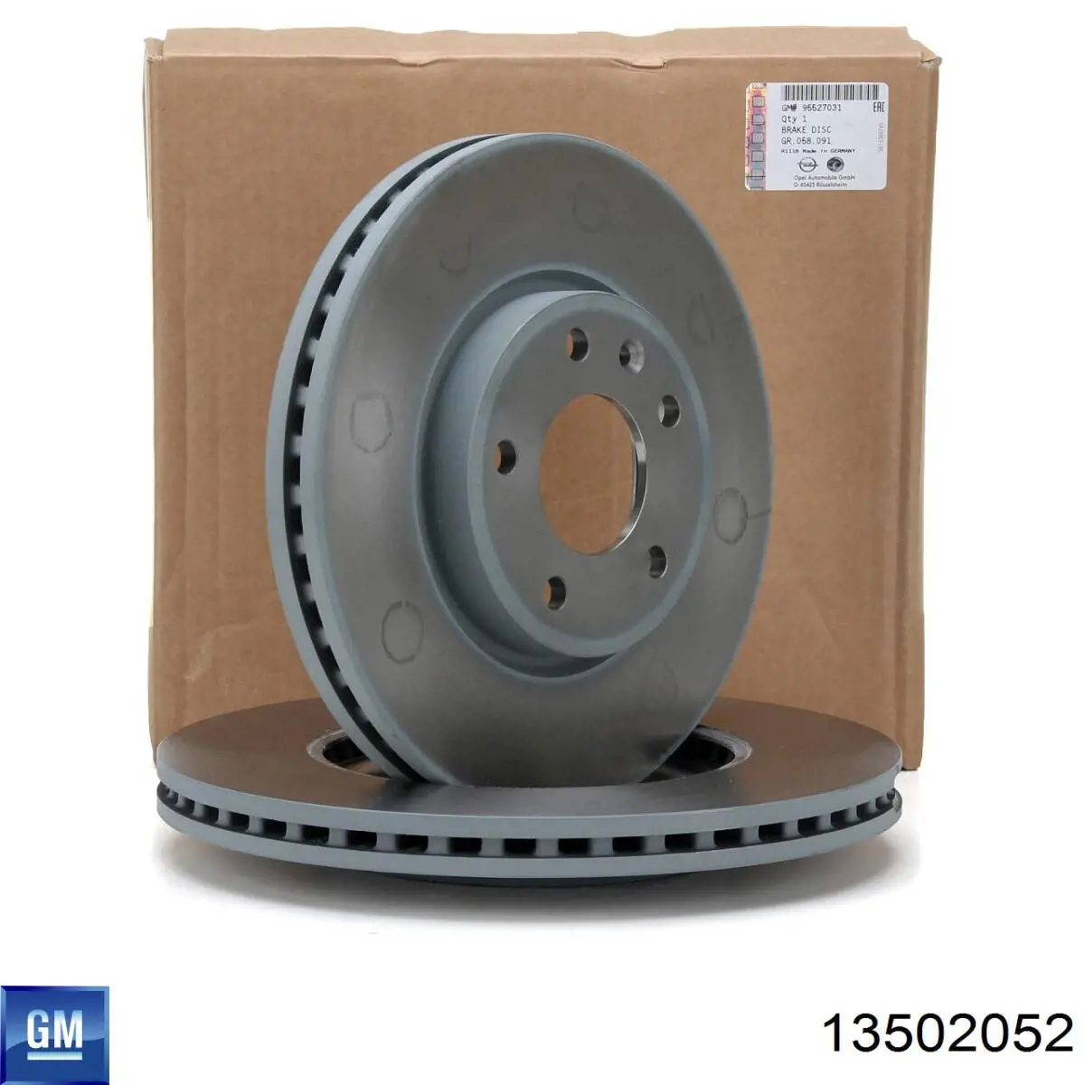 Диск переднього гальма General Motors 13502052 ціна, від 55.52 USD