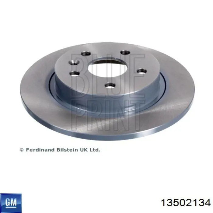 Купити 13502134 General Motors Диск заднього гальма