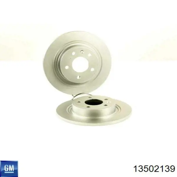 Купити 13502139 General Motors Диск заднього гальма