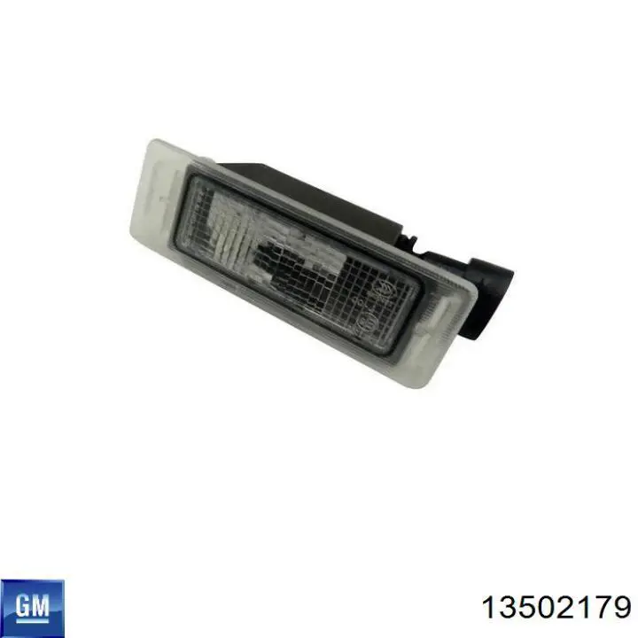 13502179 General Motors Ліхтар освітлення номерного знака