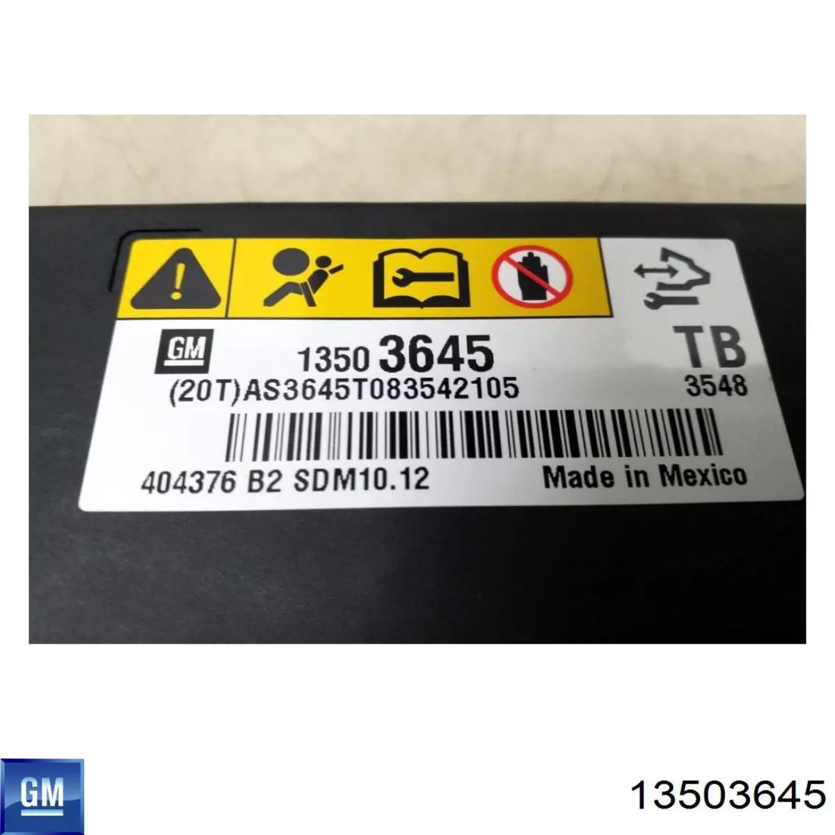 Модуль-процесор керування подушки безпеки Opel 13505596 ціна, від 23.90 USD