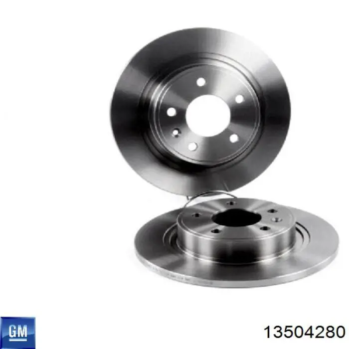 Купити 13504280 General Motors Диск заднього гальма
