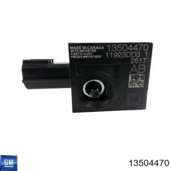 Купити 13504470 General Motors Датчик AIRBAG передній