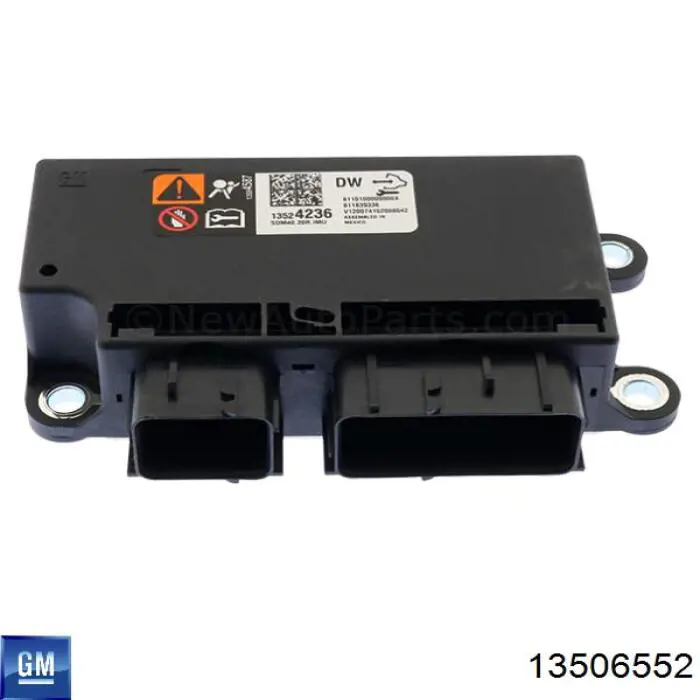 13524236 General Motors Модуль-процесор управління подушки безпеки