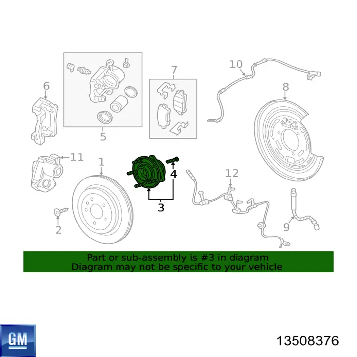 Купити 13508376 General Motors 