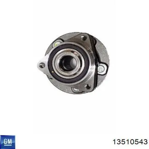 Маточина колеса передня General Motors 13510543 ціна, від 38.09 USD