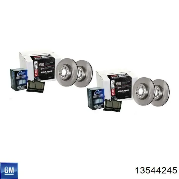 Купити 13544245 General Motors Диск заднього гальма