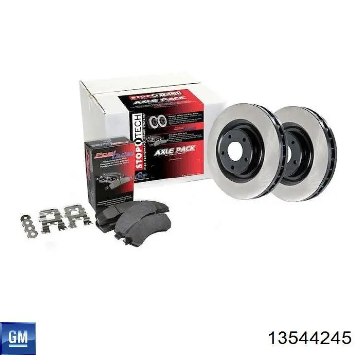 Гальмівні диски 13544245 General Motors