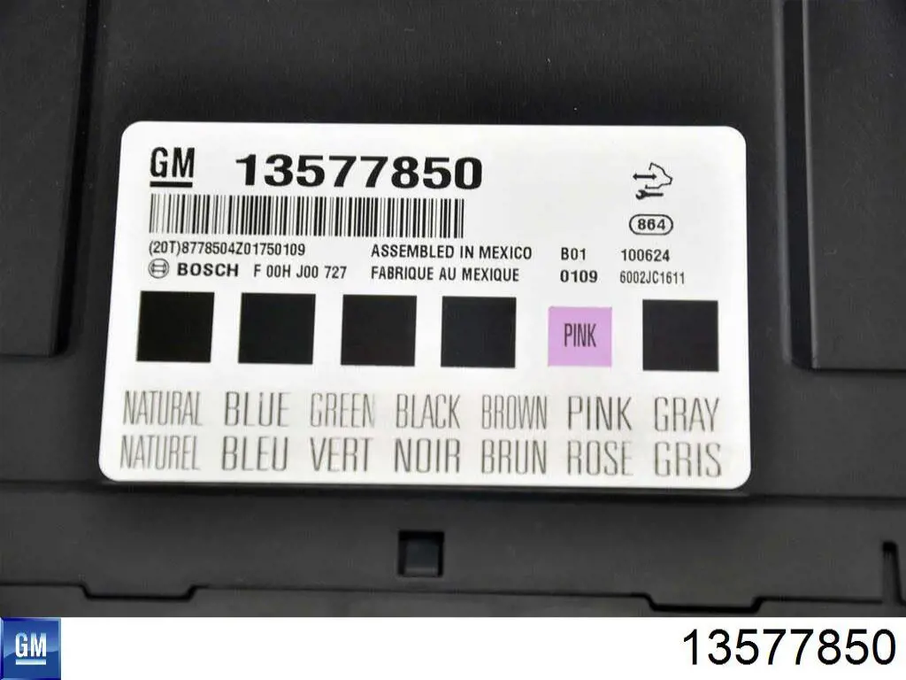  13577850 General Motors