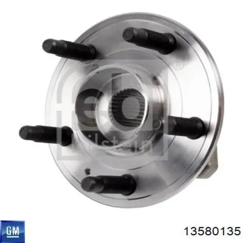 13580135 General Motors Маточина задня