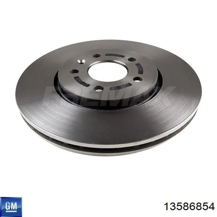 Диск переднього гальма General Motors 13586854 ціна, від 46.70 USD