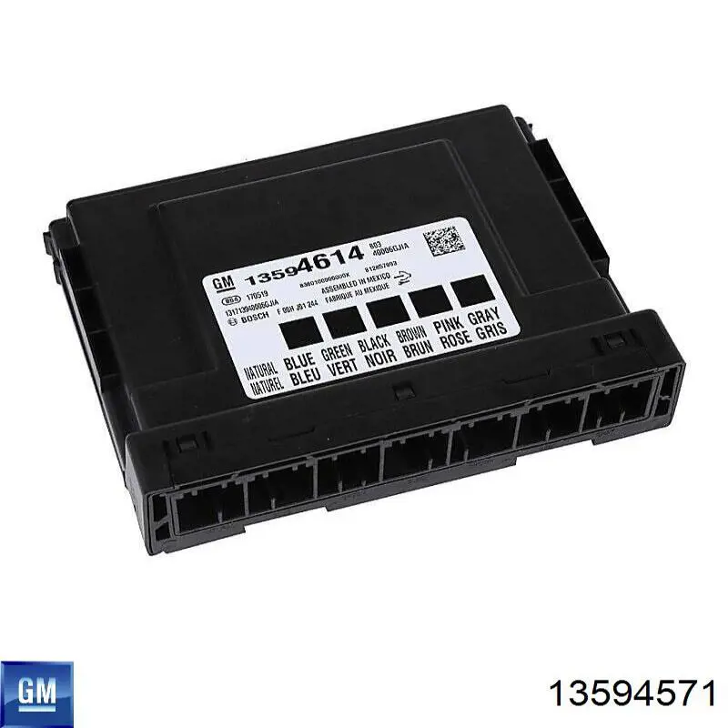 13594571 General Motors Блок комфорту