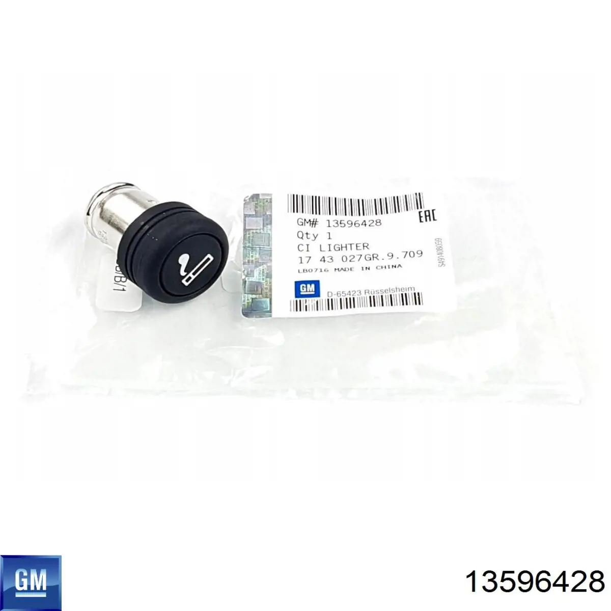 13596428 Peugeot/Citroen Розетка запальнички