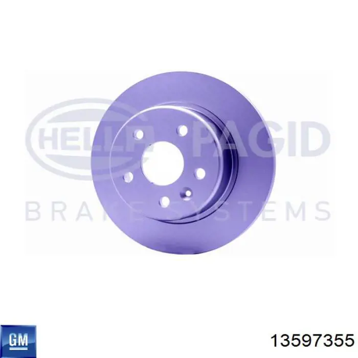 Задні дискові гальма General Motors 13597355 ціна, від 31.67 USD
