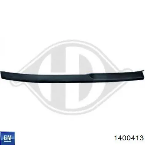 Спойлер переднього бампера, правий 1400413 General Motors