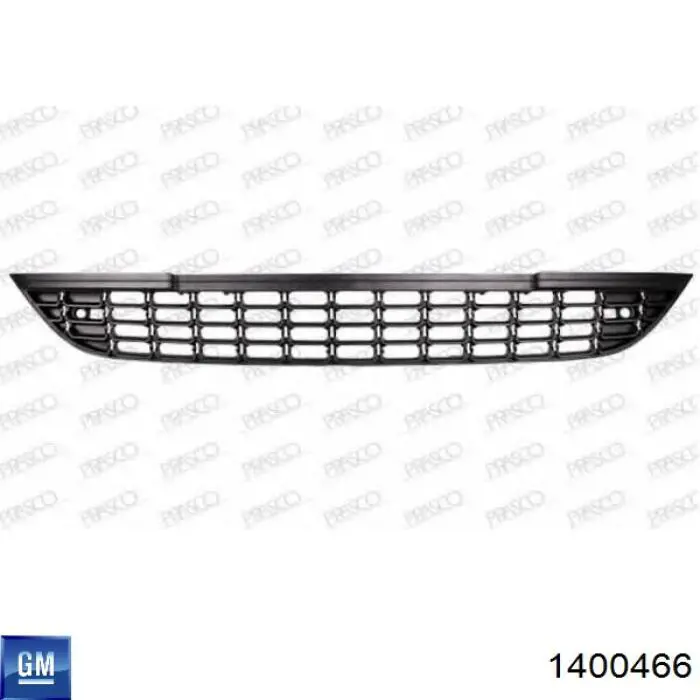 Решітка переднього бампера, центральна General Motors 1400466 ціна, від 29.89 USD