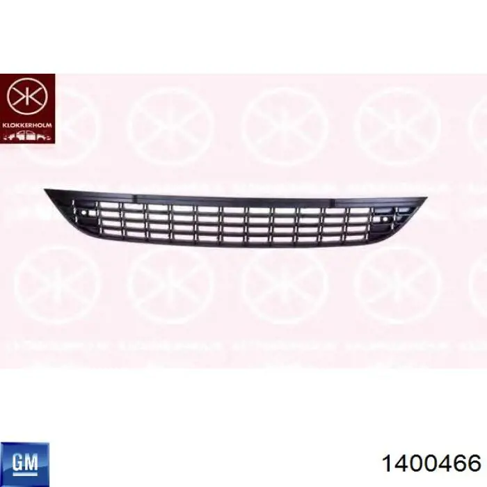 Купити 1400466 General Motors Решітка переднього бампера, центральна