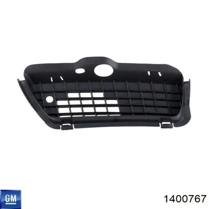 1400767 General Motors Молдинг переднього бампера, лівий
