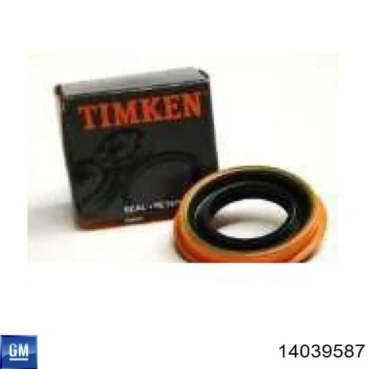 Сальник хвостовика редуктора переднього моста 8611N Timken