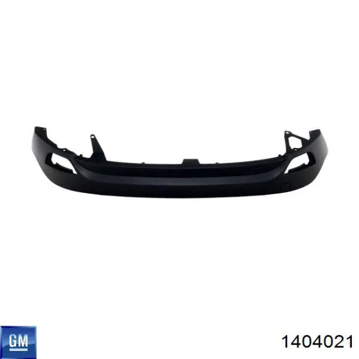 Задній бампер 1404021 General Motors