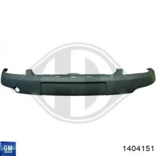 Кожух бампера заднього General Motors 1404151 ціна, від 121.87 USD