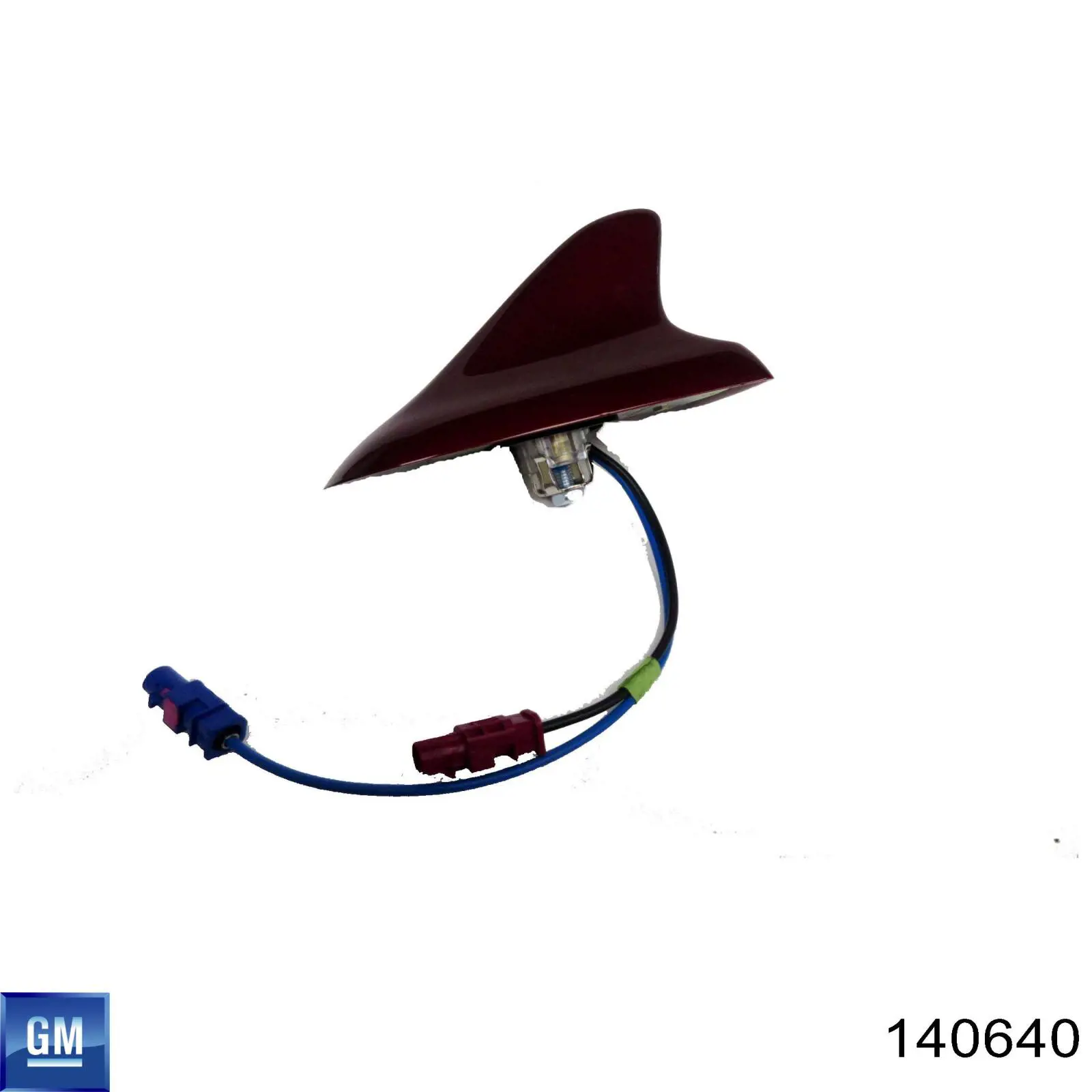 Напрямна рейки склопідіймача 140640 General Motors