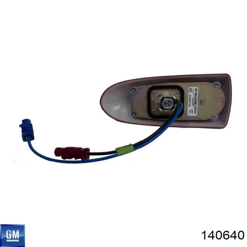 Напрямна рейки склопідіймача Opel 0140640