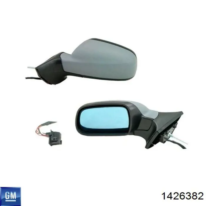  Дзеркало праве Opel Tigra 