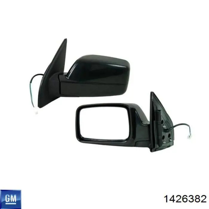 Праве бокове дзеркало Opel Tigra A