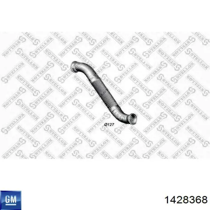 Ліве бокове дзеркало 1428368 Opel