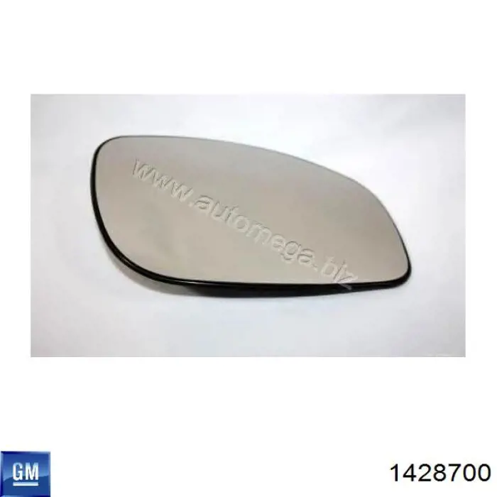 Купити 1428700 General Motors Скло дзеркала заднього виду, правого