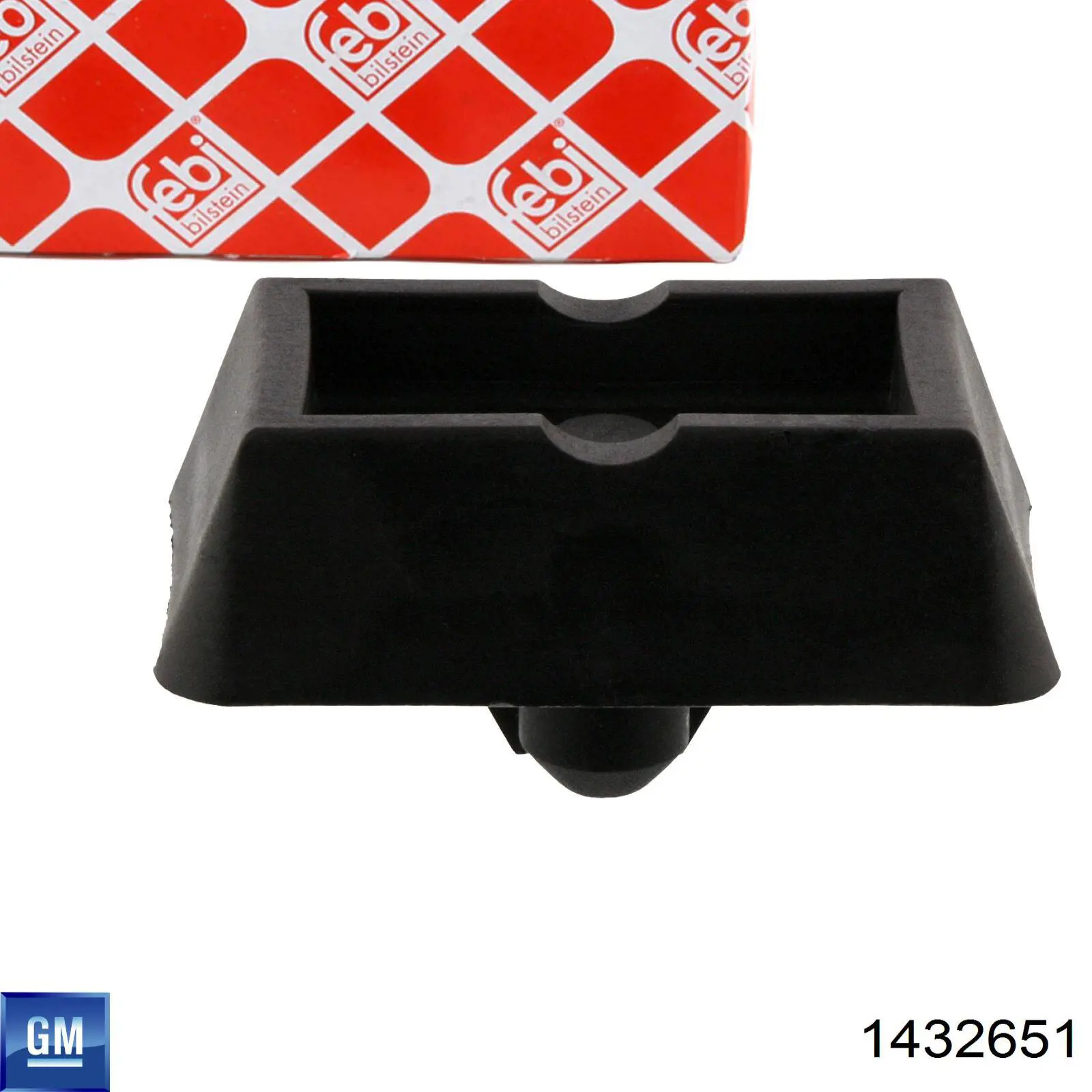 Подушка домкрата нижня, піддомкратники 24435780 Peugeot/Citroen