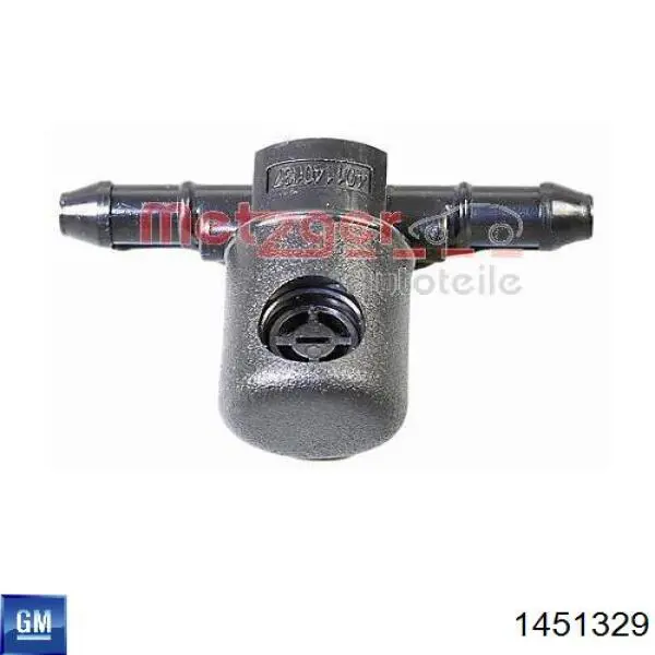 1451329 General Motors Форсунка омивача скла лобового, ліва
