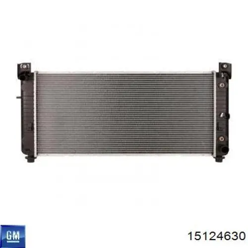 Купити 15124630 General Motors Радіатор двигуна