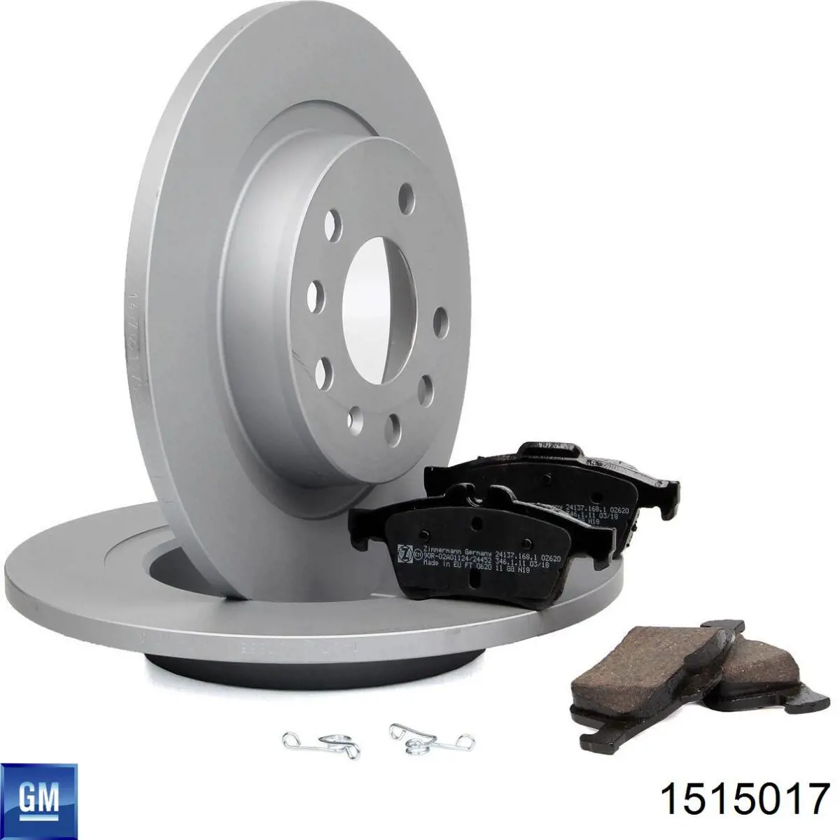 Задні дискові гальма Opel 1515017 ціна, від 10.77 USD