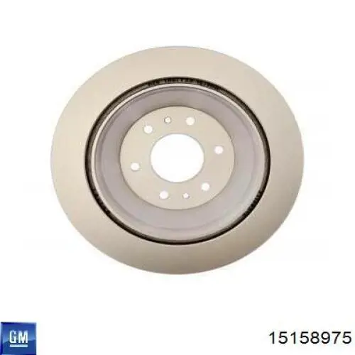 15158975 General Motors диск гальмівний задній