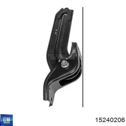 Важіль/тяга задньої підвіски подовжній нижній, лівий General Motors 15240206 ціна, від  USD