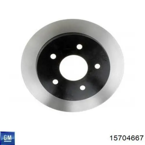 Гальмівні диски 15704667 General Motors