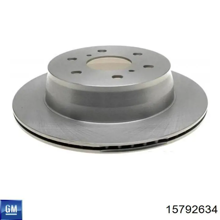 Купити 15792634 General Motors Диск заднього гальма