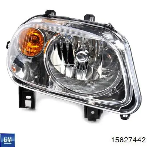 Фара правая General Motors 15827442 ціна, від 575.62 USD