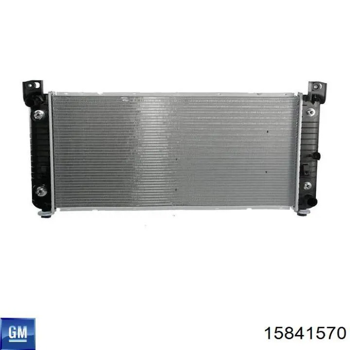 Радіатор 15841570 General Motors