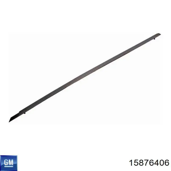 Купити 15876406 General Motors Молдинг передньої правої двері