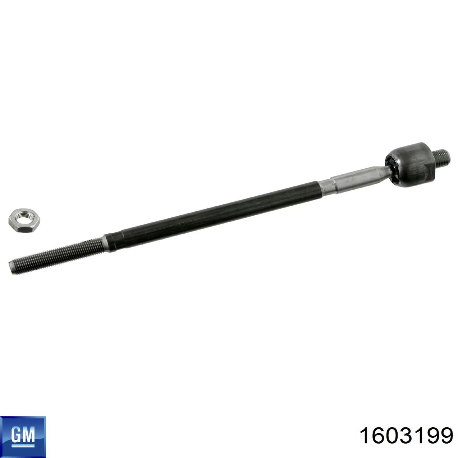 Тяга рульова поперечна General Motors 1603199 ціна, від 12.15 USD
