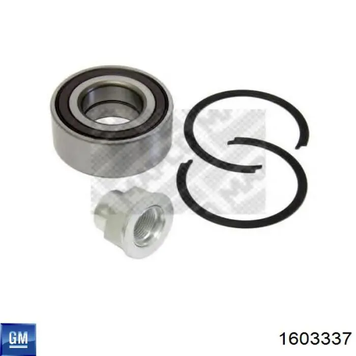 Купити 1603337 General Motors Підшипник ступиці передньої